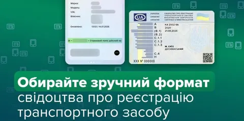 Е-свідоцтво чи пластик: як обрати формат документа при перереєстрації авто онлайн