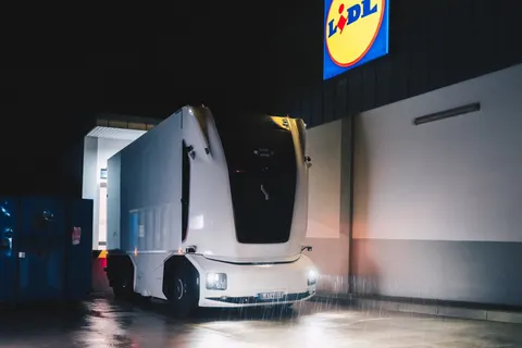 Безкабінна фура Einride почала комерційну доставку для Lidl у Німеччині