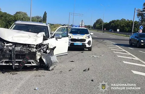 Зіткнення двох кросоверів під Лубнами: постраждав пасажир Fiat