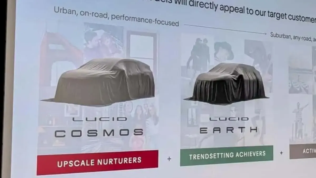 Lucid Cosmos: запас ходу понад 644 км за $50 000
