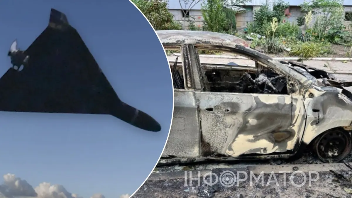 У Херсоні російський дрон атакував автівку: водій поранений