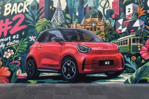 Smart #2: офіційні зображення та ключові характеристики сітікара