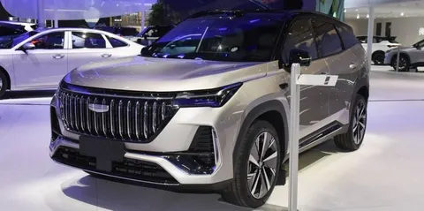 Geely Atlas i-HEV LiDAR Edition: новий гібрид показали в Ченду