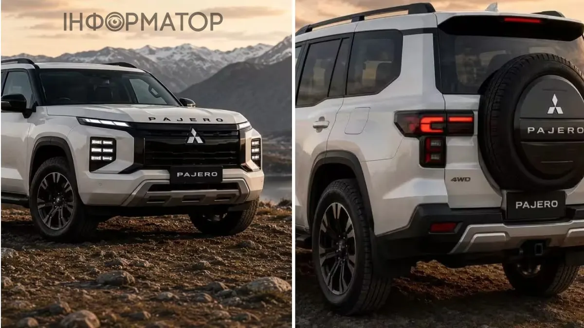 Mitsubishi Pajero нового покоління дебютує 2 вересня 2026 року