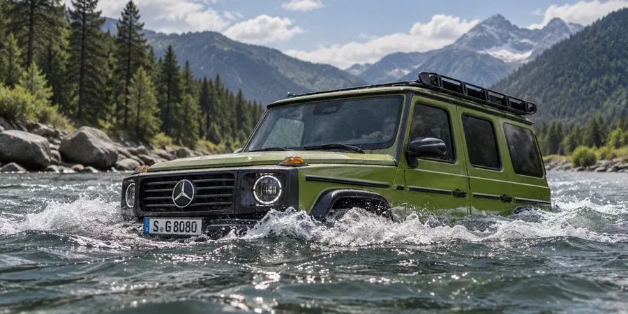 Mercedes-Benz запатентував позашляховик-амфібію: як це працює