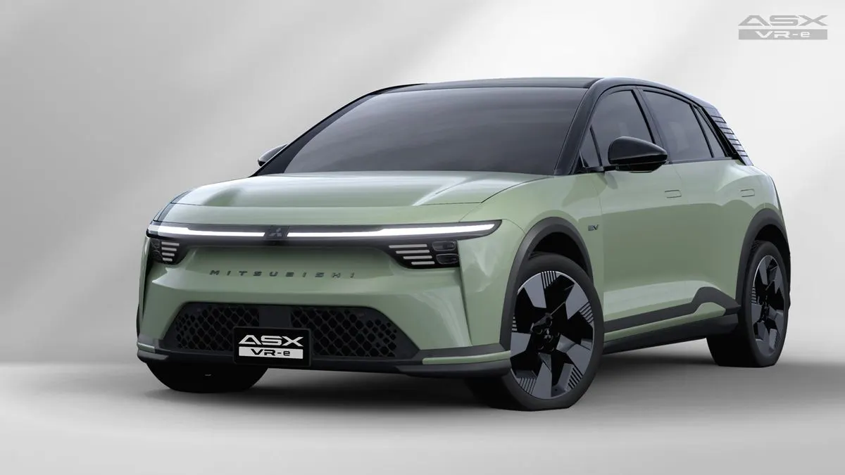 Mitsubishi ASX VR-e: 400-сильний електрокар на базі Foxtron Bria