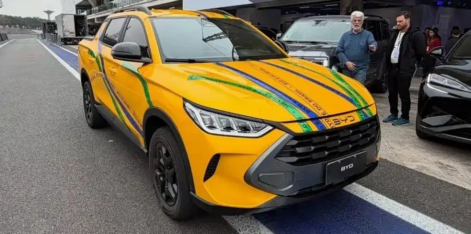 BYD Mako: доступний гібридний пікап для ринку Бразилії