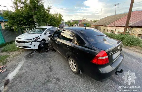 У Полтаві Chevrolet спричинив ДТП з чотирма авто: подробиці
