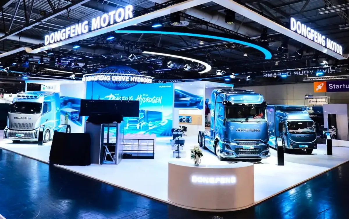 Dongfeng показав водневу платформу T1: до 1700 км запасу ходу