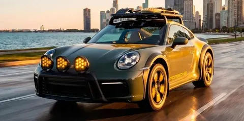 Porsche 911 Carrera 4 підняли на 76 мм: подробиці проєкту Urban Safari