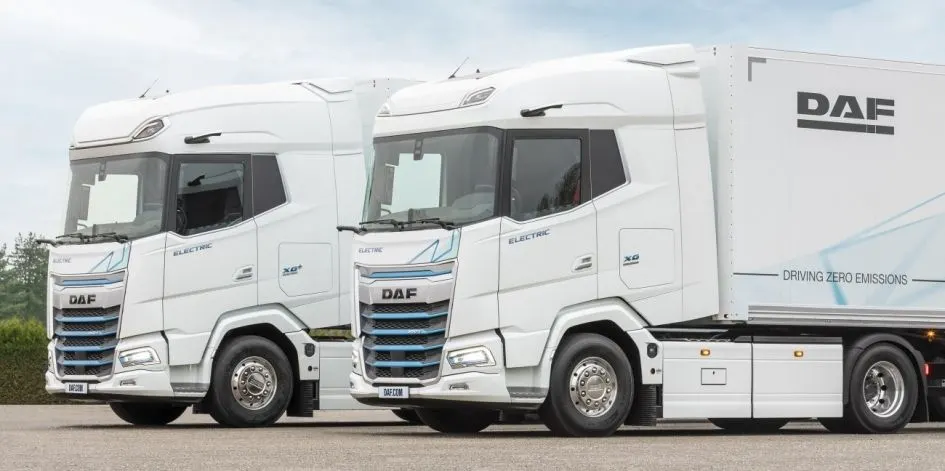 DAF та Einride готують автономні електровантажівки: план до 2027 року