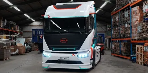 BYD ETT44: перша вантажівка бренду для Європи з запасом ходу 600 км