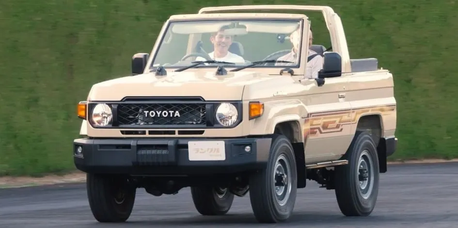 Toyota повернула кабріолет Land Cruiser 70: що відомо