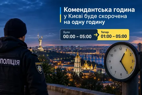 У Києві комендантську годину скоротили: нові правила з 10 вересня
