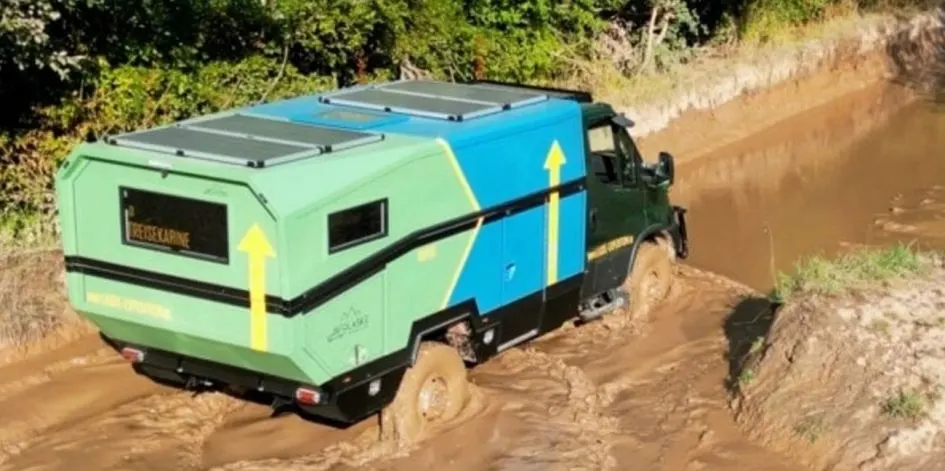 Laske Turtle E410: позашляховий автодім-трансформер за 345 000 євро