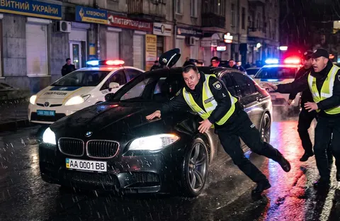 Водій у Полтаві отримав два роки обмеження волі за наїзд на поліцейського, який викликав ТЦК