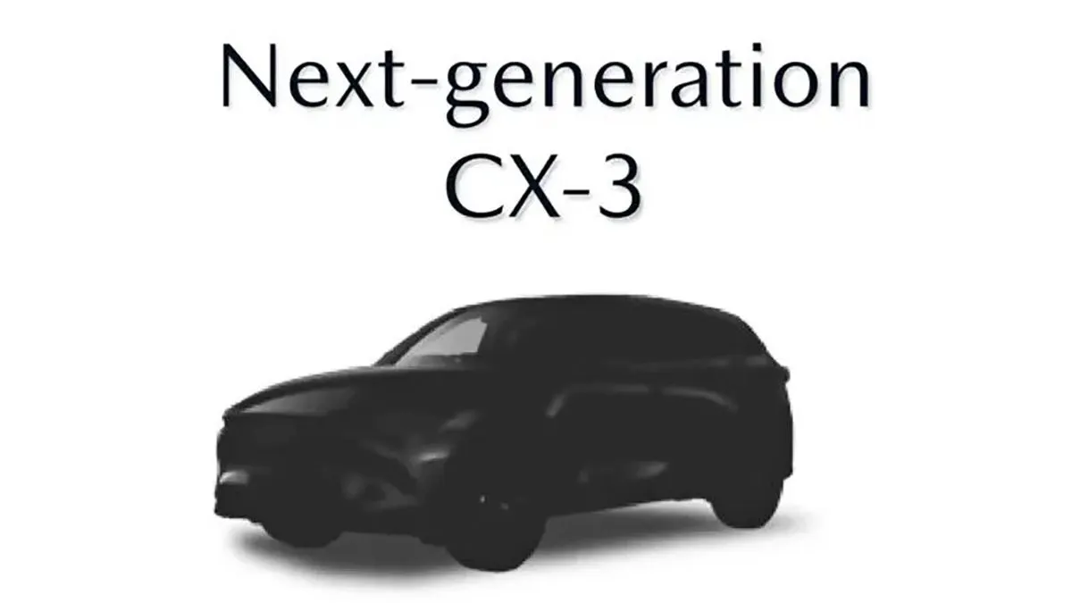 Mazda підтвердила новий CX-3: виробництво у Таїланді з 2027 року