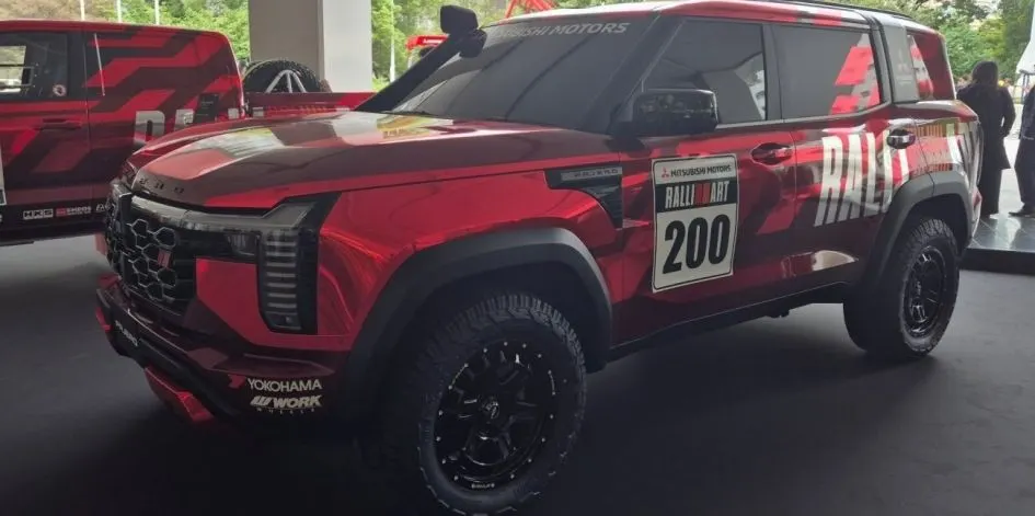 Mitsubishi показала Pajero Rally Concept: що змінилося для водіїв